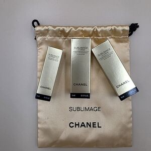 NWT Chanel Sublimage Skincare Trio in Gold Packaging